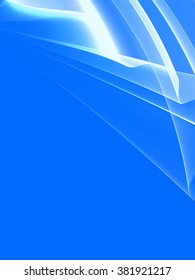 abstract fantasy composition, empty space for text