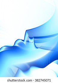 abstract fantasy composition, empty space for text