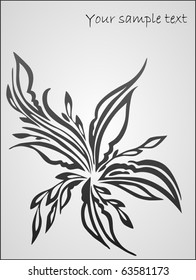 abstract fantasy flower