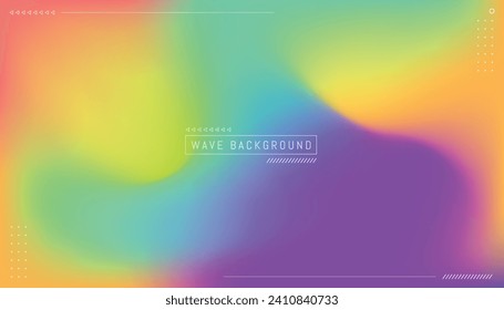 Abstract fantasy gradient background Illustration