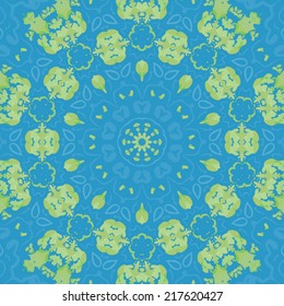 Abstract fantasy map seamless pattern vector illustration