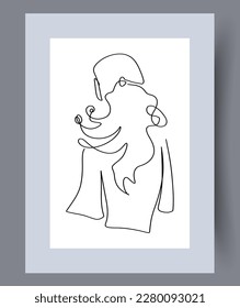 Resumen de fantasía creación minimalista de la imagen de la pared. Paredes de arte para el diseño interior. Afiche de fantasía abstracto mínimo imprimible. Fondo decorativo contemporáneo con creación.