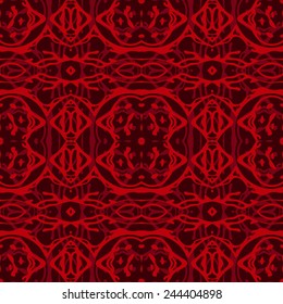 Abstract fantasy ornament. Seamless pattern.