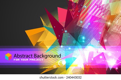 Abstract fantasy pattern for modern backgrounds, brochure layouts, flyer design, cover template, poster wallpapers and so on