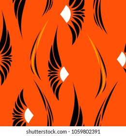 Abstract fashion design print pattern