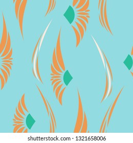 Abstract fashion design print pattern