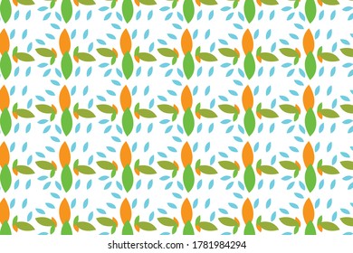 Abstract fashion design print pattern
