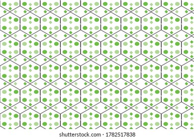 Abstract fashion design print pattern