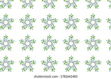 Patrón de impresión de diseño de moda abstracto