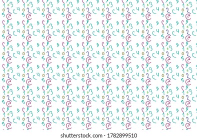 Patrón de impresión de diseño de moda abstracto