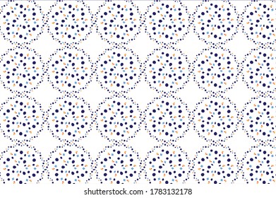 Patrón de impresión de diseño de moda abstracto