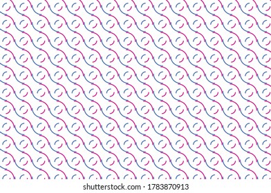 Abstraktes Modedesign-Muster
