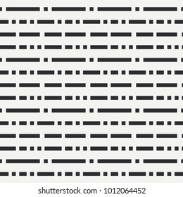Abstract fashion flat seamless vector pattern with repeat dot and lines. Wrapping paper. Funky minimal retro style background. Hipster. Stripes textile. Illustration element for design and wallpaper