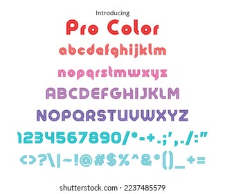 Abstract Fashion font alphabet. Minimal modern urban fonts for logo, brand etc. Typography typeface uppercase lowercase and number. vector illustration