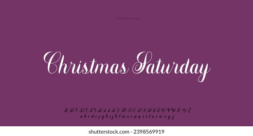 Abstract Fashion font alphabet. Minimal modern urban fonts for logo, brand etc. Typography Calligraphy typeface uppercase lowercase and number. vector illustration
