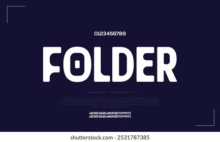 Abstract Fashion font alphabet. Minimal modern urban fonts for logo, brand etc. Typography typeface uppercase lowercase and number. vector illustration