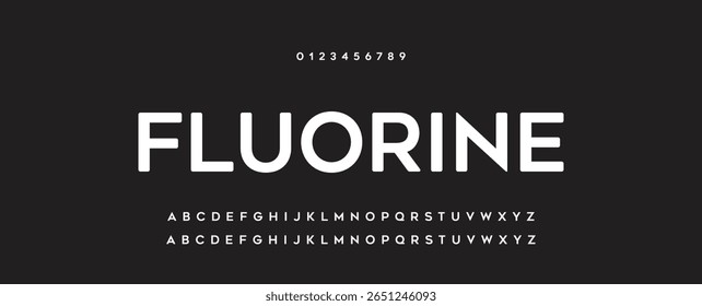 Abstract Fashion font alphabet. Minimal modern urban fonts for logo, brand etc. Typography typeface uppercase lowercase and number vector illustration.