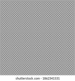 Abstract fashion monochrome polka dots background. Black and white seamless pattern with textured circles. Template design for invitation, poster, card, flyer, banner, textile, fabric. Halftone card.