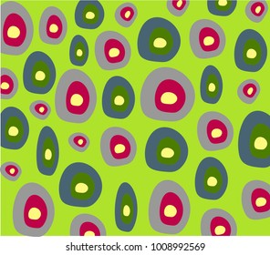 Abstract fashion pattern. Vector illustration