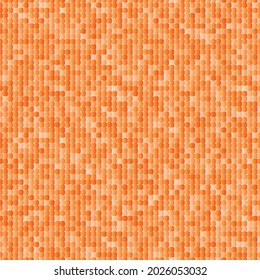 Abstract fashion polka dots background. White seamless pattern with beige gradient circles. Template design for invitation, poster, card, flyer, banner, textile, fabric.