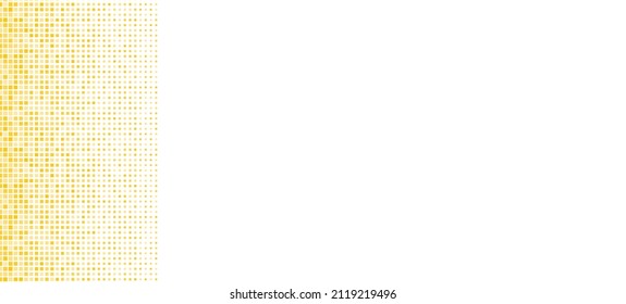 Abstract fashion polka dots background. White dotted pattern with beige gradient circles. Template design for invitation, poster, card, flyer, banner, textile, fabric.