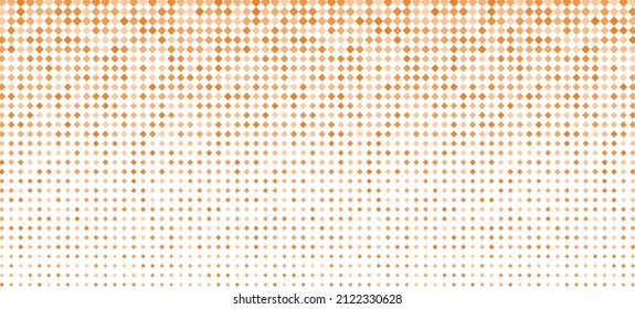 Abstract fashion polka dots background. White dotted pattern with beige gradient circles. Template design for invitation, poster, card, flyer, banner, textile, fabric.