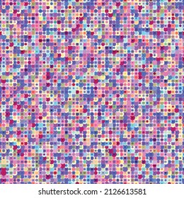 Abstract fashion polka dots background. White seamless pattern with rainbow gradient circles. Template design for invitation, poster, card, flyer, banner, textile, fabric.
