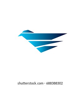Abstract fast bird