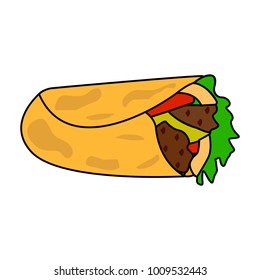 Abstract fast food