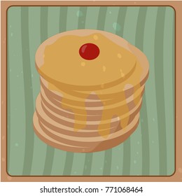 Abstract fast food