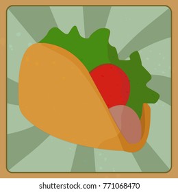 Abstract fast food
