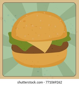 Abstract fast food