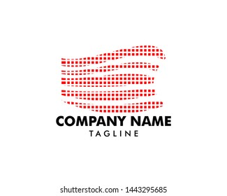 Abstract Fast Shape Logo Template Vector Illustration