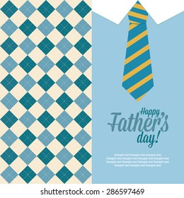abstract father's day background with some special objects