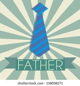 abstract father's symbol on special background