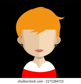 Abstract Female avatar many uses for advertising, book page, paintings, printing, mobile wallpaper, mobile backgrounds, book, covers, screen savers, web page, landscapes, birthday card, greeting cards