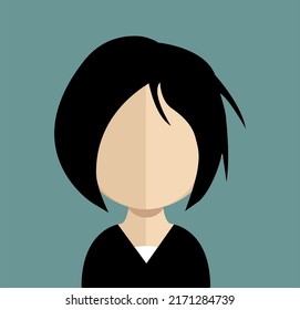 Abstract Female avatar many uses for advertising, book page, paintings, printing, mobile wallpaper, mobile backgrounds, book, covers, screen savers, web page, landscapes, birthday card, greeting cards