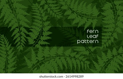 Abstract fern leaf pattern hand drawn randomly. Leaf ornament. Contemporary leaf design for fabric, Print, Social Media and more

