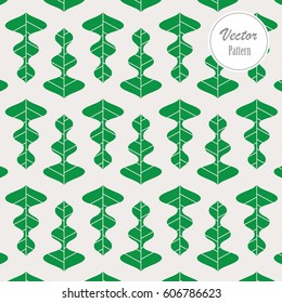 abstract fern leaves pattern background