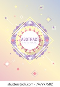 Abstract Festival Background