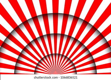 Abstract festive background. Circus stage white lines and spotlights.