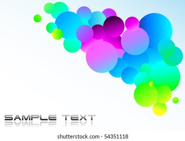 Abstract festive background. Clip-art