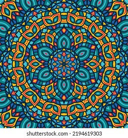 Abstract festive colorful floral vector ethnic tribal pattern,Cute and fancy background for wallpaper, website, textile, greeting cards, wedding invitations, wrapping, book covers, printing design