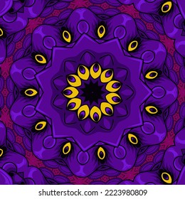 Abstract festive colorful floral vector ethnic tribal pattern ethnic festive abstract vector