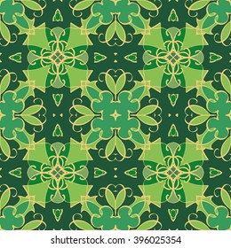 Abstract festive colorful mandala vector ethnic tribal pattern