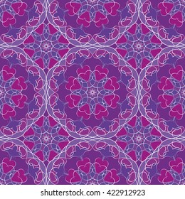 Abstract festive colorful mandala vector ethnic tribal pattern