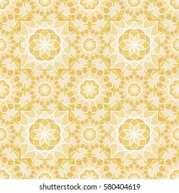 Abstract festive colorful mandala vector ethnic tribal pattern