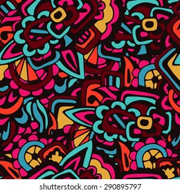abstract  festive seamless pattern. 