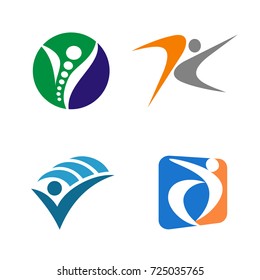 Abstract figure design template vector