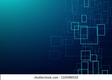 Abstract figure lines background, vector illustrator